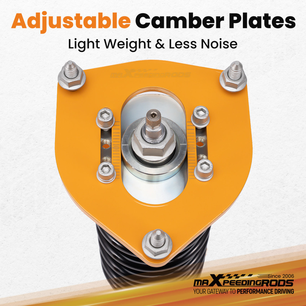 24 Ways Adjustable Damper Coilover Shock Struts compatible for Mini Cooper R56 2007-2013