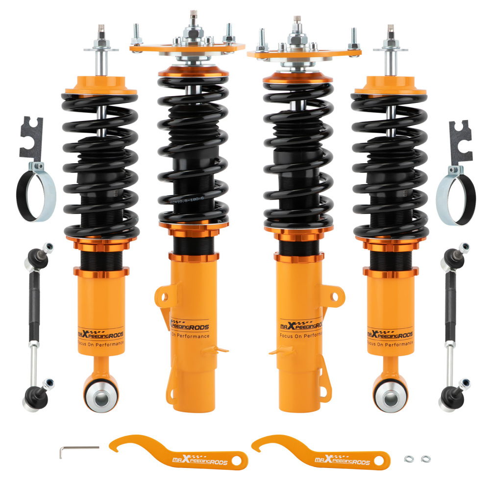 Full Coilover Suspension Kit compatible for Mini R55 Clubman Cooper One Estate 2007–2014