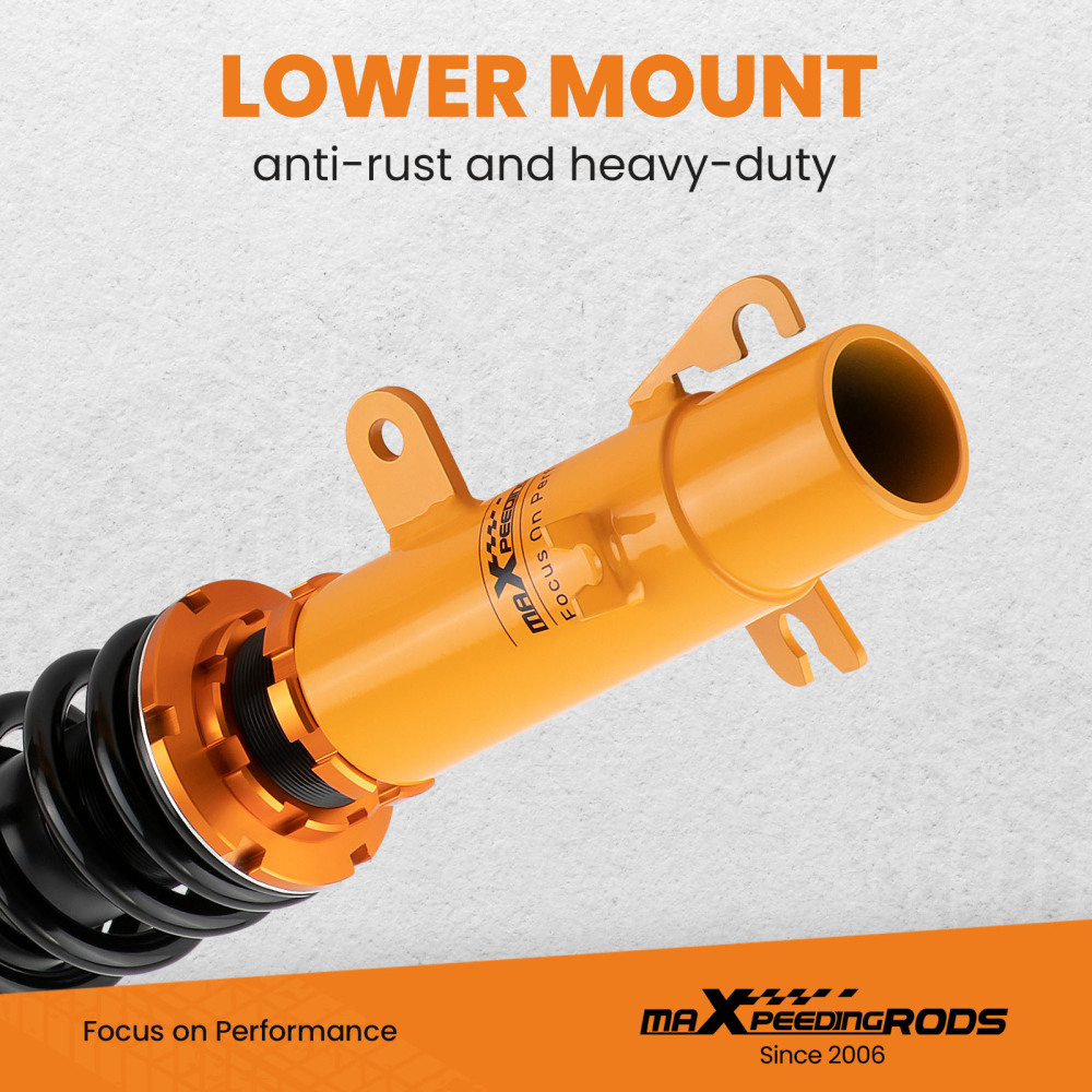 Height Adjustment Coilover compatible for Mini Clubman R55 Wagon Cooper S 4cyl 2007–2014