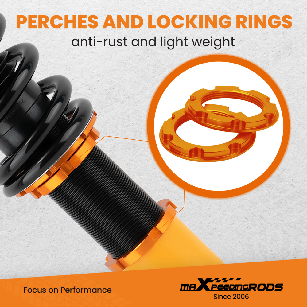 Coilovers Lowering Suspension Kit compatible for Mazda RX-8 RX8 2004-2011 Adj. Damper