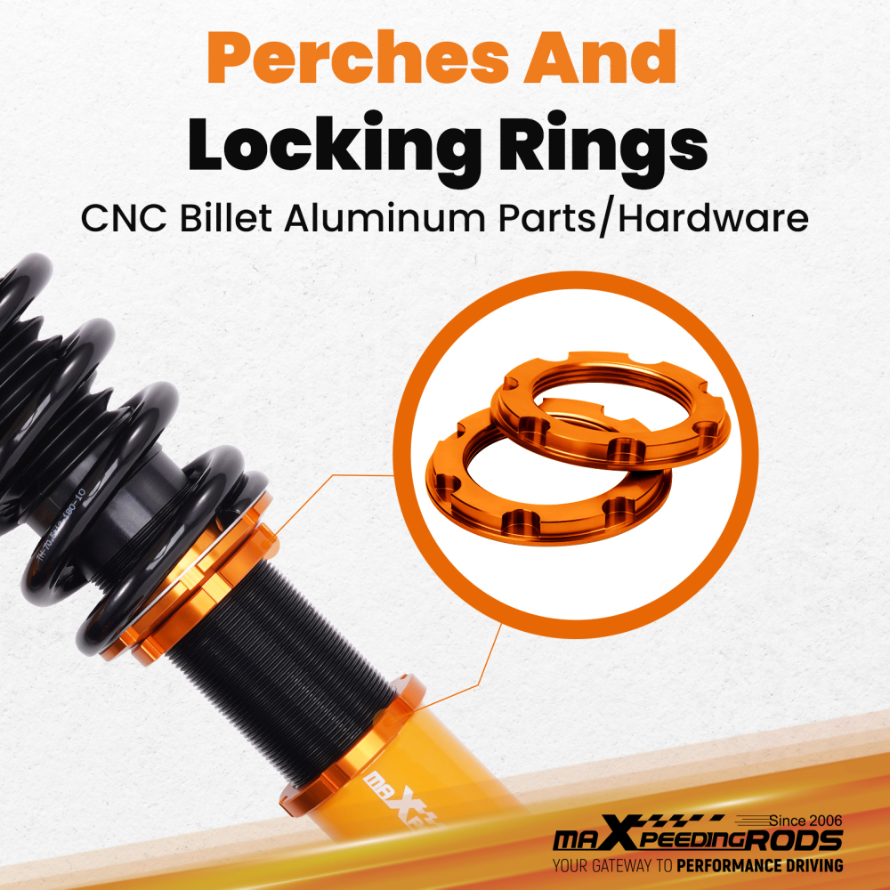 Coilovers Kit compatible for Mazda RX-8 2004-2011 Adjustable Height Shock Struts Lowering Kit