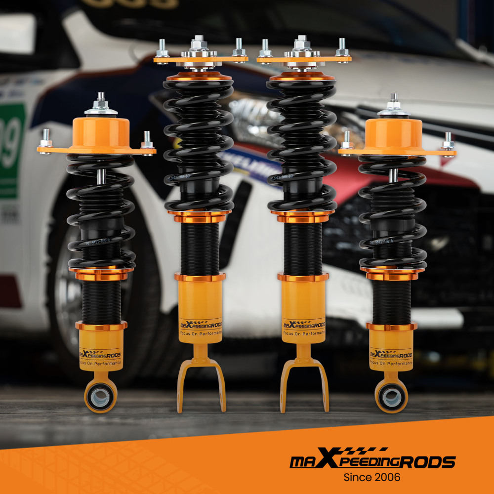 Amortisseur/combinés filetés compatible pour Mazda RX-8 RX8 2004-2011 kit de jambes de force Coiloverkit dabaissement
