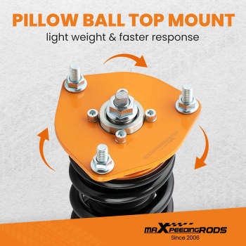 Compatible for Mazda RX8 1.3 2004-2011Height Adjustable Suspension Street Coilover Spring KitLowering Kit