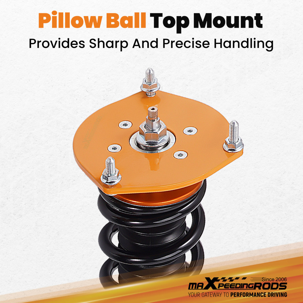 CoilOvers 24 Way Damper Suspension compatible for Volvo S70 98-00 Spring Shock Absorbers