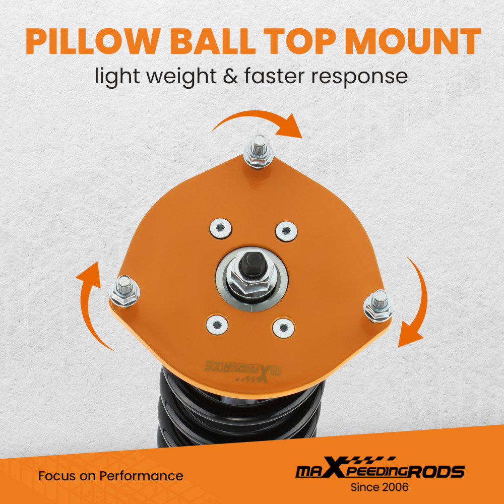 Coilovers Shocks Struts compatible for Volvo S70 C70 V70 1998-2001 compatible for Volvo 850 1992-1997