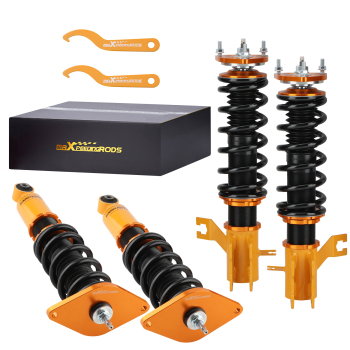 Maxpeedingrods 24 Way Damper Adjustable Coilovers compatible for Nissan Sentra 2000-2006