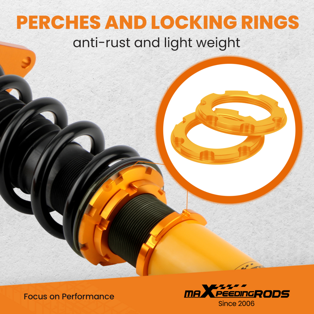 Compatible for Nissan sentra coilovers 00-06 Shocks Adj. Height Coilovers Suspension Coil Spring Kitslowering kit