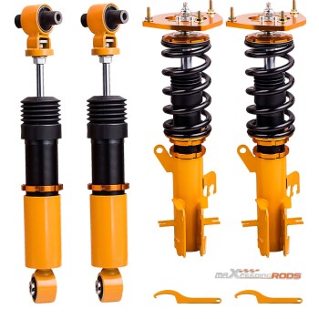 Compatible for Nissan sentra coilovers 2007-2012 FrontRear Coilover Kit 24 Ways Adjustable Damper