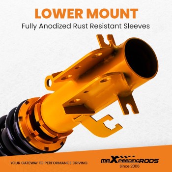 Compatible for Nissan sentra coilovers 2007-2012 FrontRear Coilover Kit 24 Ways Adjustable Damper