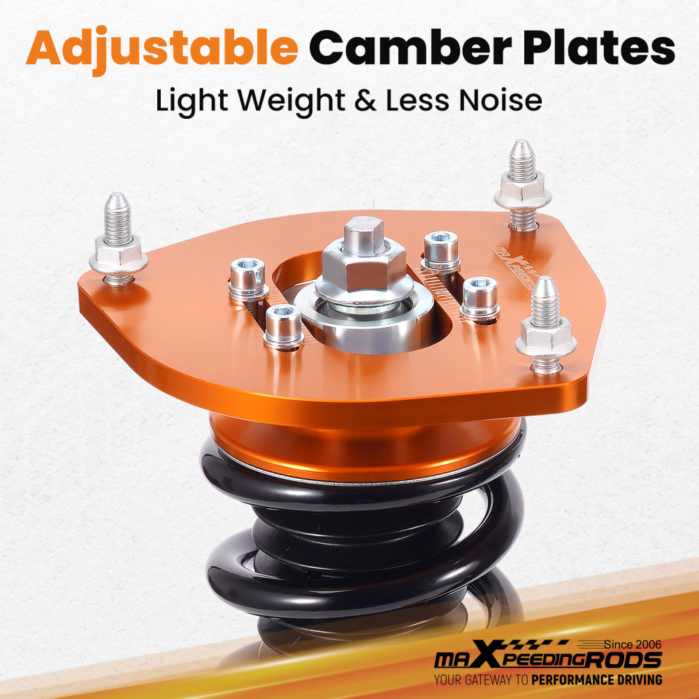 Adj Height Coilover Kits compatible for Nissan sentra coilovers B16 2007-2012 Shock Absorber Struts