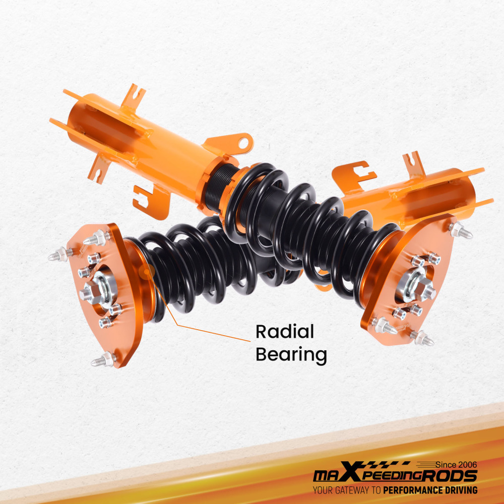 Adj Height Coilover Kits compatible for Nissan sentra coilovers B16 2007-2012 Shock Absorber Struts