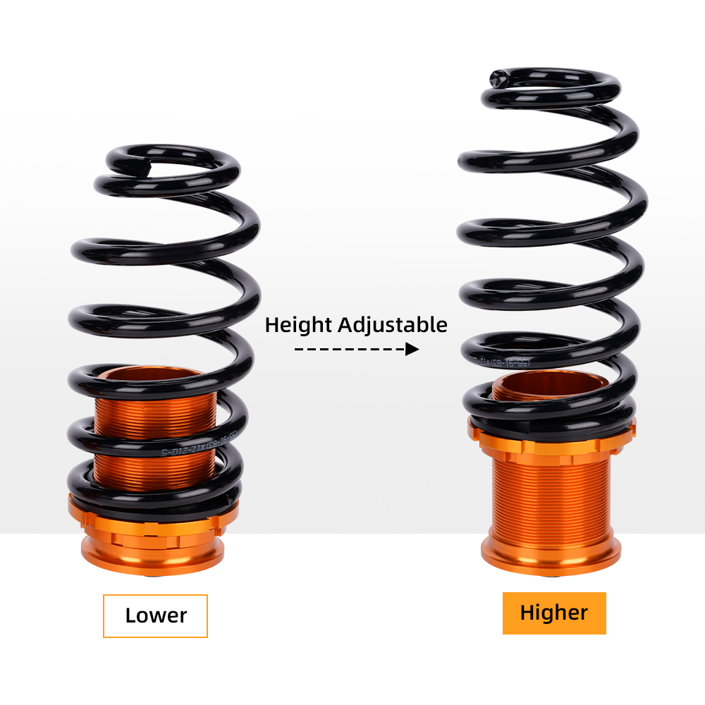Height And Damper Adjustable Coilover Suspension Kit Compatible For Skoda Octavia Third generation 2012-2019 Lowering Kit