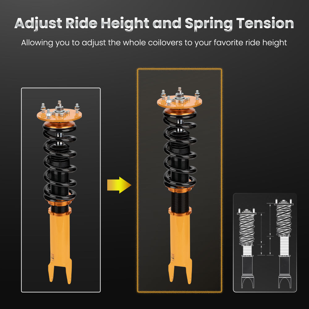 Coilovers compatible for Chrysler 300C 2005-2010 compatible for Dodge Challenger 2009-2010 and compatible for SRT8 RWD Lowering Kit