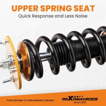 24 Way Damper Adjustable Coilover Lowering Kit Compatible for Dodge Charger 06-10 SRT-8 RWD