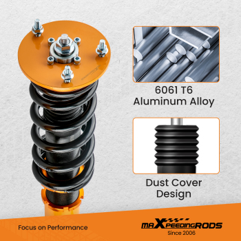 Coilover Suspension Kit compatible for Dodge Charger compatible for CHRYSLER 300C 06-10 and compatible for SRT-8 Coilovers Lowering Kit