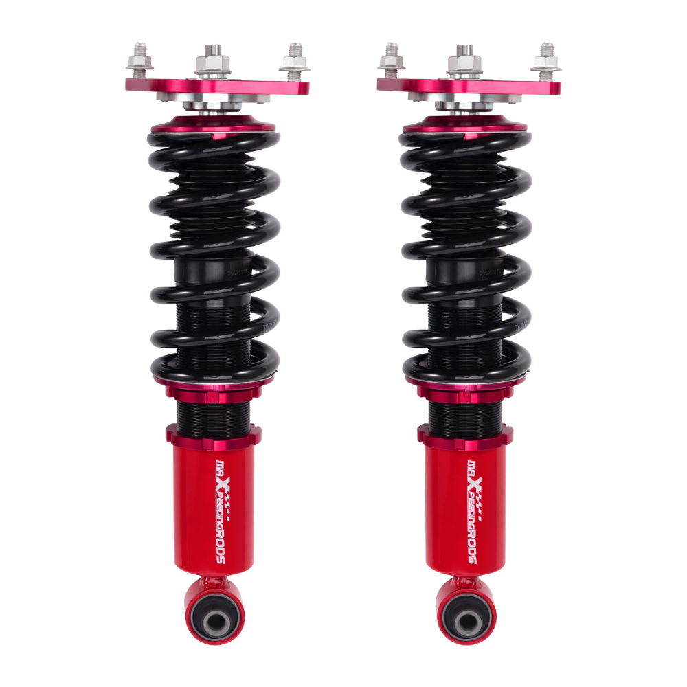 MaXpeedingrods Coilovers Lowering Kit compatible for Subaru WRX STI 2008-14 Adj. Height