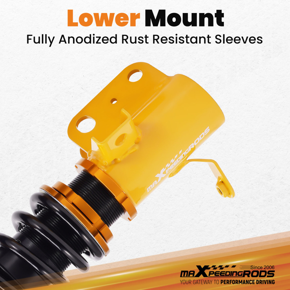 24 Levels Damper Coilover Shocks Kit compatible for Subaru BRZ compatible for Scion FRS FR-S GT86 86 13-20