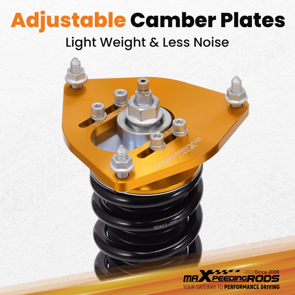 24 Levels Damper Coilover Shocks Kit compatible for Subaru BRZ compatible for Scion FRS FR-S GT86 86 13-20