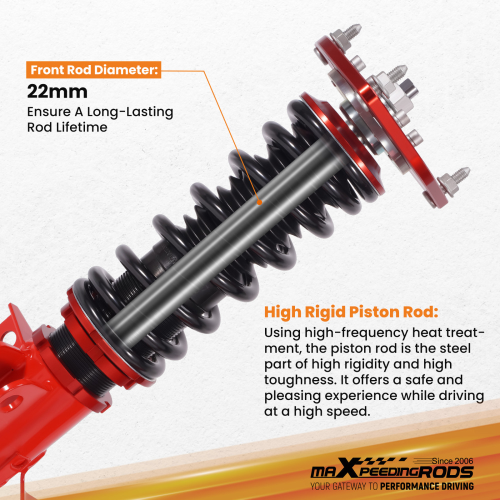 MaXpeedingrods Coilovers Suspension compatible for Subaru BRZ compatible for Toyota 86 compatible for Scion FR-S 12-22