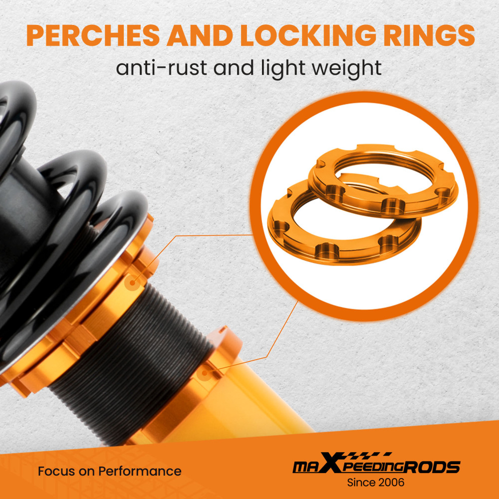 MaXpeedingrods Racing Coilovers Lowering Coils New Compatible For Subaru forester 5th gen 2019-2021 SK9