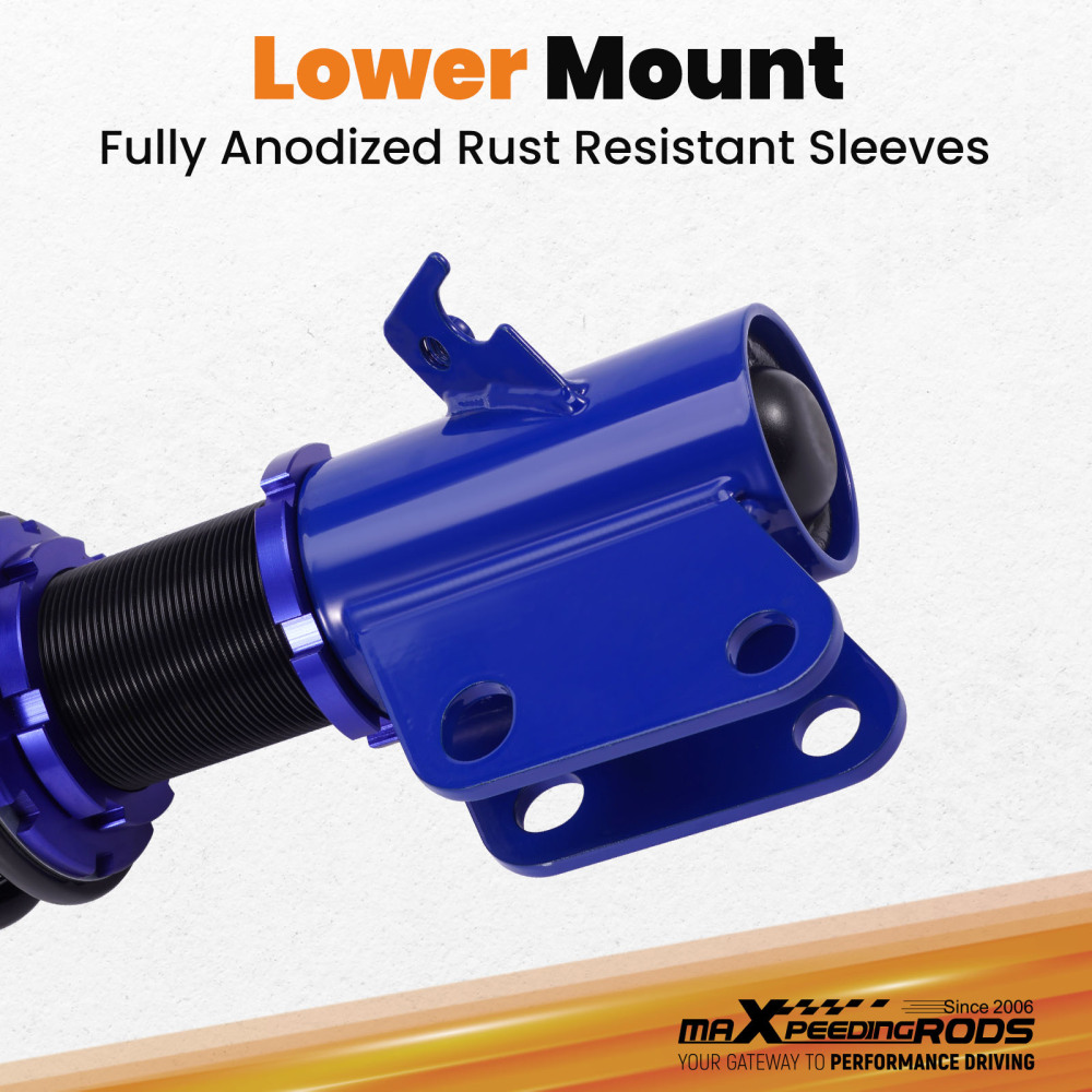 Kit Assetto Coilover Ammortizzatori compatibile per Subaru Impreza WRX/STI GDA GDB 2002-2007