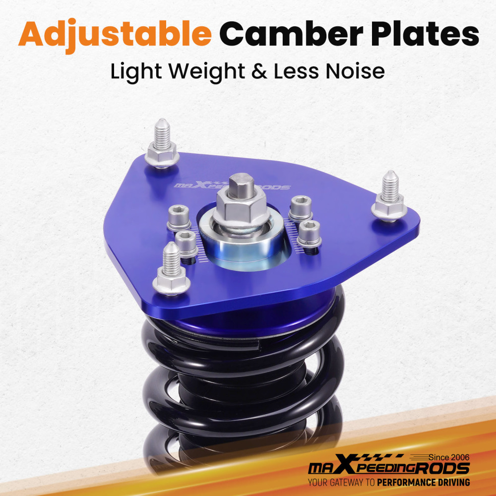 Kit Assetto Coilover Ammortizzatori compatibile per Subaru Impreza WRX/STI GDA GDB 2002-2007