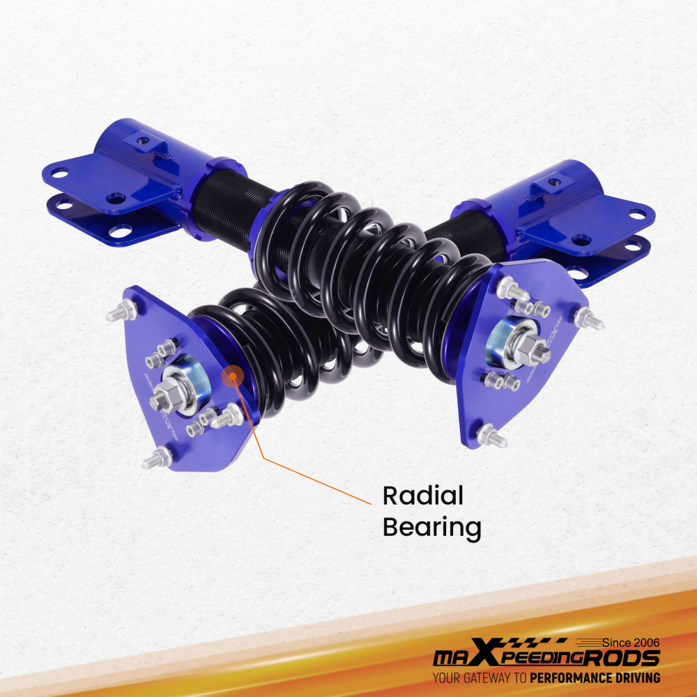 Kit Assetto Coilover Ammortizzatori compatibile per Subaru Impreza WRX/STI GDA GDB 2002-2007