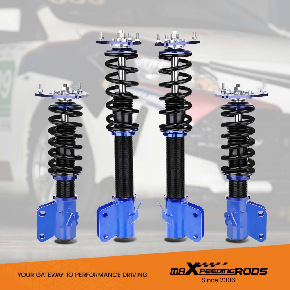 Compatible for SUBARU IMPREZA 2000.08-2007.06 GDA GD9 GGA compatible for SAAB 9-2X 2005-2007 Coilover Suspension Struts Lowering Kit