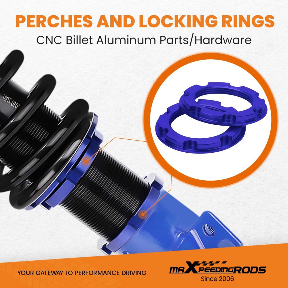 Compatible for SUBARU IMPREZA 2000.08-2007.06 GDA GD9 GGA compatible for SAAB 9-2X 2005-2007 Coilover Suspension Struts Lowering Kit