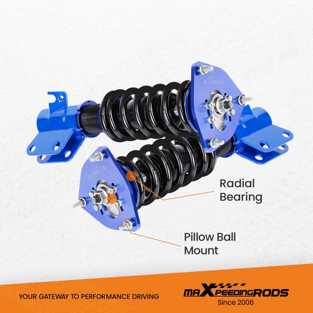 Compatible for SUBARU IMPREZA 2000.08-2007.06 GDA GD9 GGA compatible for SAAB 9-2X 2005-2007 Coilover Suspension Struts Lowering Kit