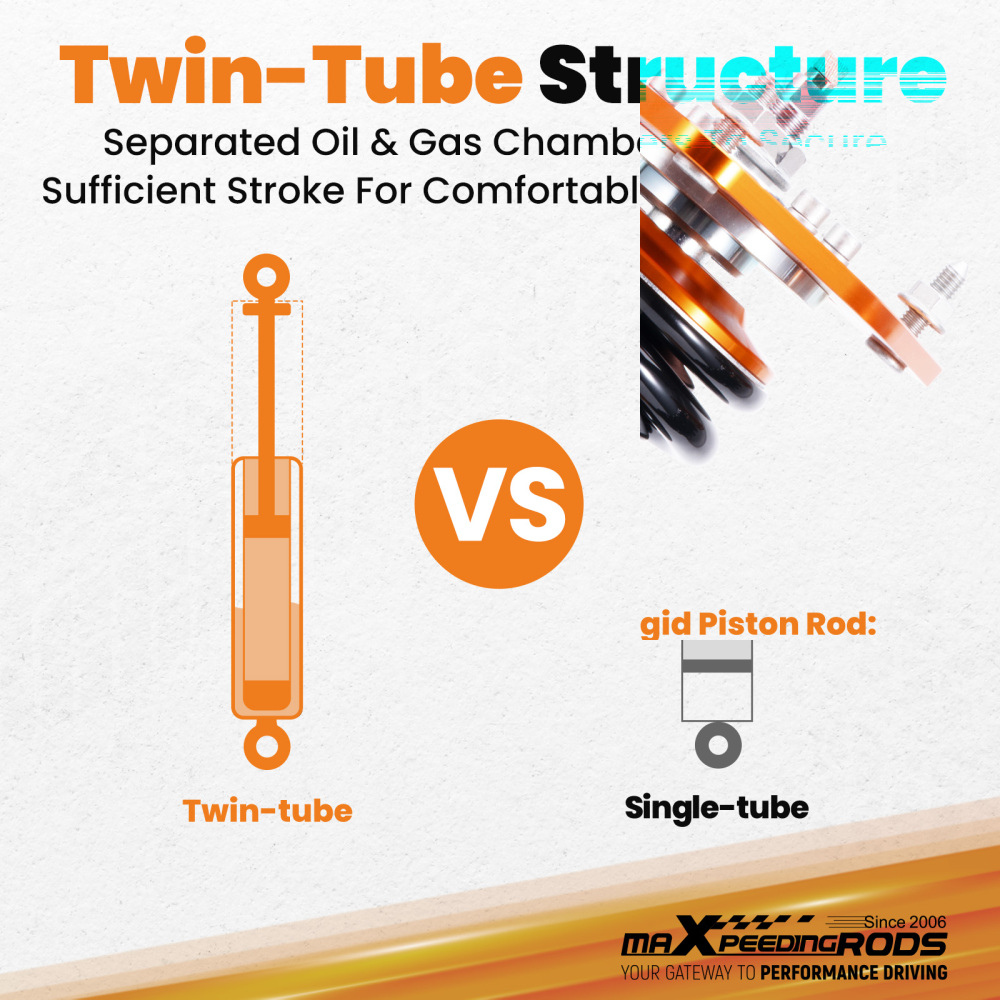 Ammortizzatore della Sospensione compatibile per Subaru IMPREZA STi GDB 2002-2007  Lowering Kit