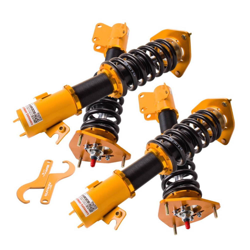 Adjustable Damping Coilover Kit compatible for SUBARU IMPREZA WRX 2000.08-2007.06 compatible for SAAB 9-2X 2005-2007  lowering kit