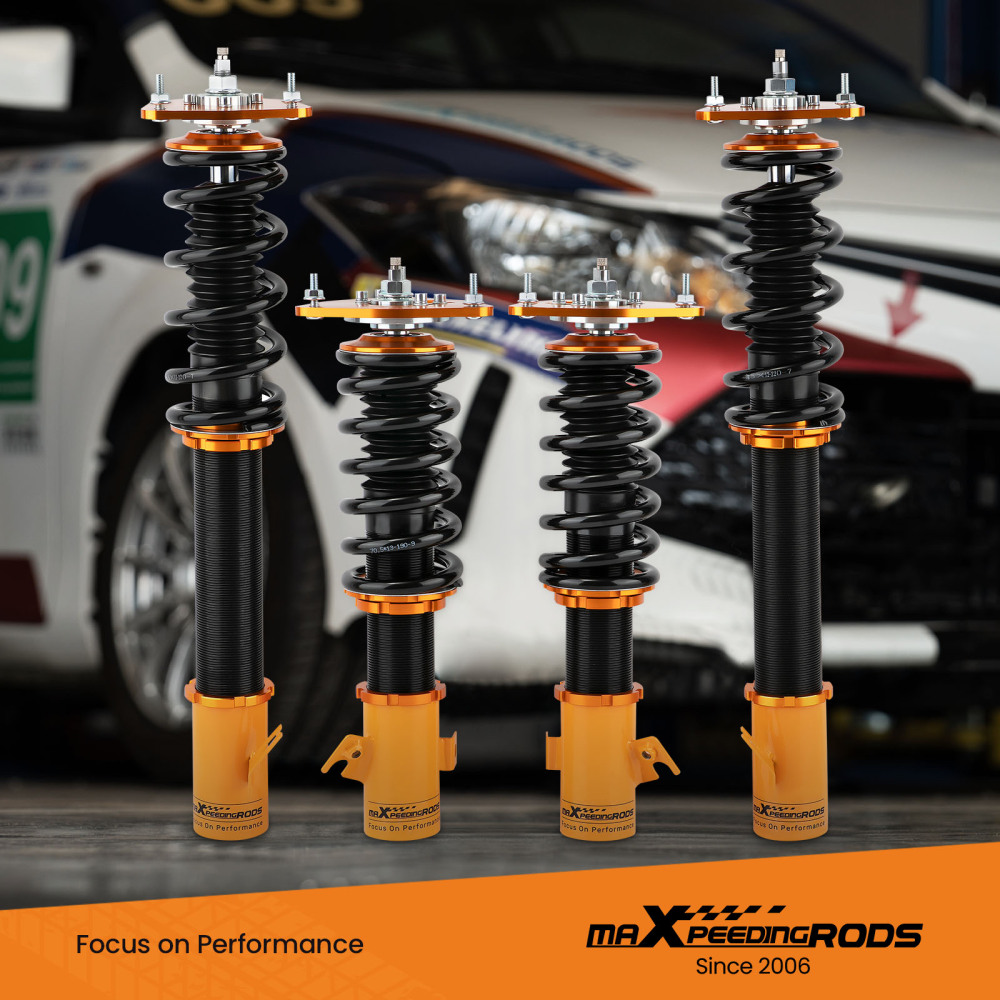 Coilovers/Suspensión roscada compatible para Subaru Impreza WRX 2000-2007 GDA GD9 GGA