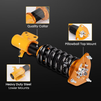 Compatible for Subaru Impreza 02-07EJ20 EJ25 GDB Adj Height Coilovers Spring strutslowering kit