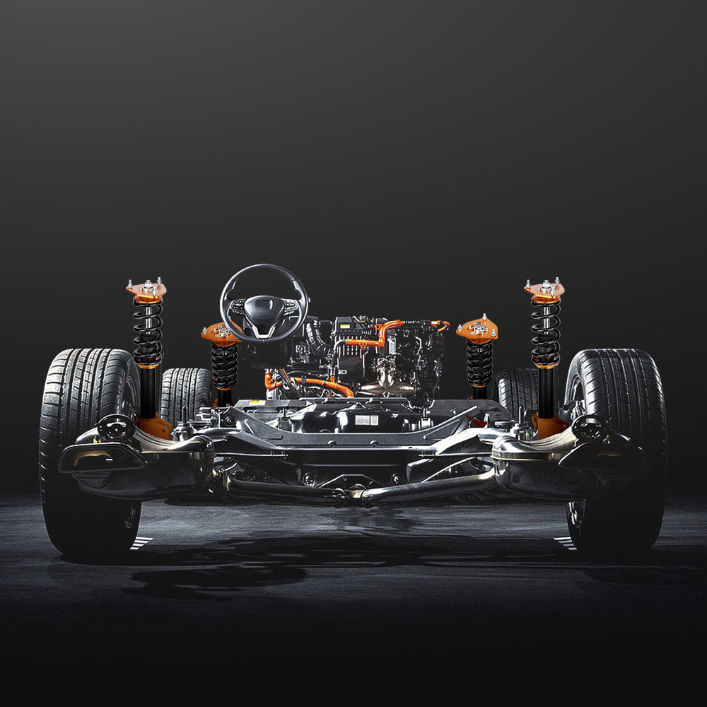 Compatible for Subaru Impreza 02-07EJ20 EJ25 GDB Adj Height Coilovers Spring strutslowering kit