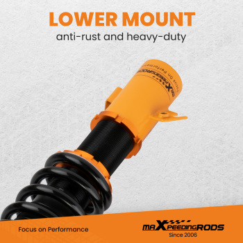 Compatible for Subaru Impreza GDB GG 00-07 Adjustable Ride Height Coilover Suspension Lowering Kit