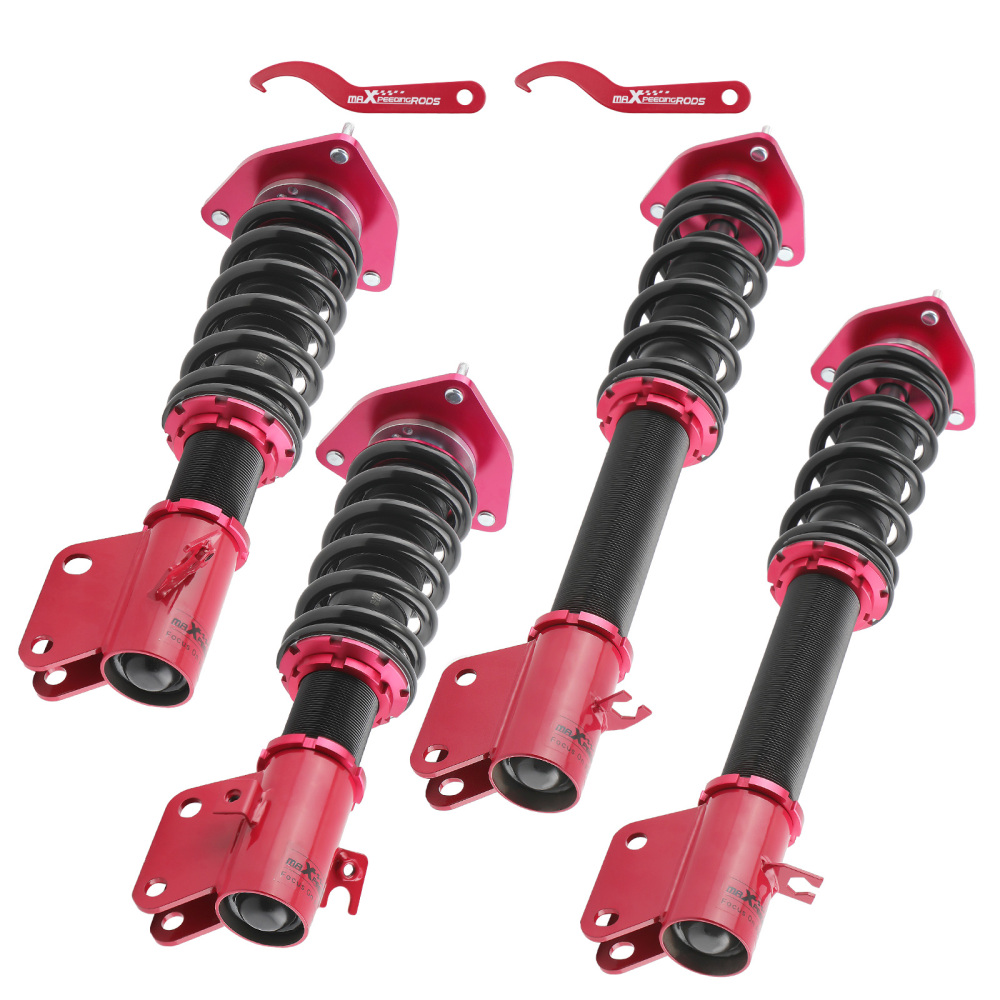 Compatible for Subaru Impreza EJ20 EJ25 GDB Adj Height 2002-2007 Racing Coilovers Kitslowering kit