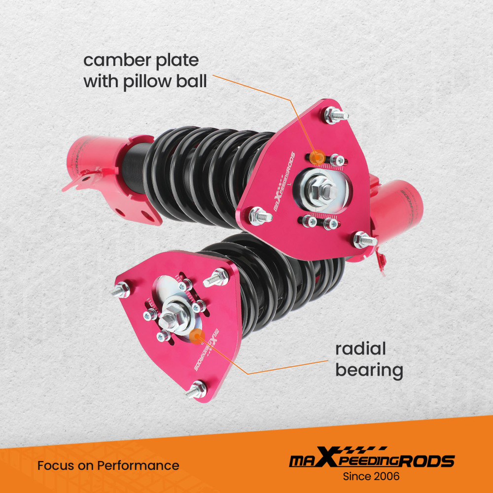 Coilover Suspension Shock Coilovers Compatible for SUBARU IMPREZA 2000.08-2007.06 Lowering Kit