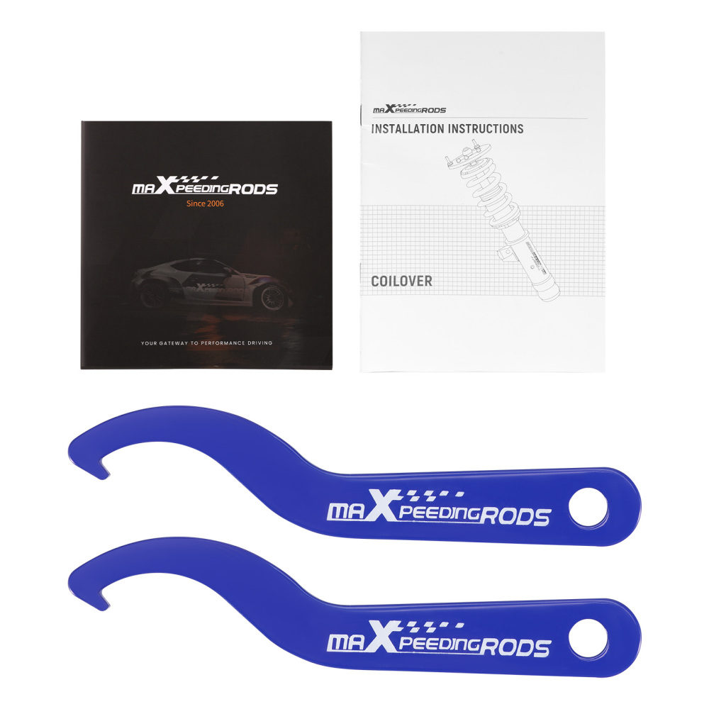 BFO Coilovers Spring Struts compatible for Subaru Impreza WRX 03-07 compatible for Forester SG 03-08