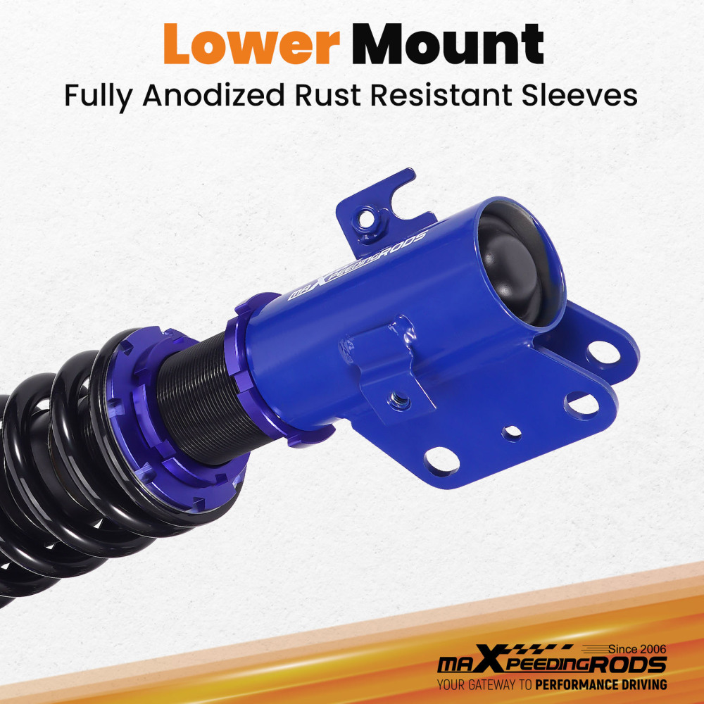 BFO Coilovers Spring Struts compatible for Subaru Impreza WRX 03-07 compatible for Forester SG 03-08