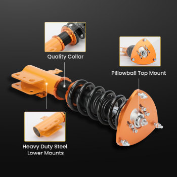 Coilover Suspension Kits compatible for Subaru Legacy 05-09 BL BP Adjustable Height Shocks lowering kit