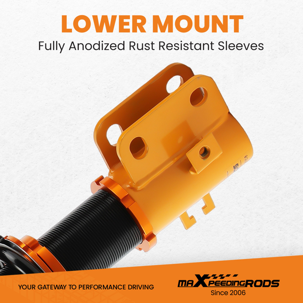 Coilover Suspension Kits Compatible for Subaru Legacy 2000-2004 BE sedan only 24 Ways Adj Damper Shock Struts lowering kit