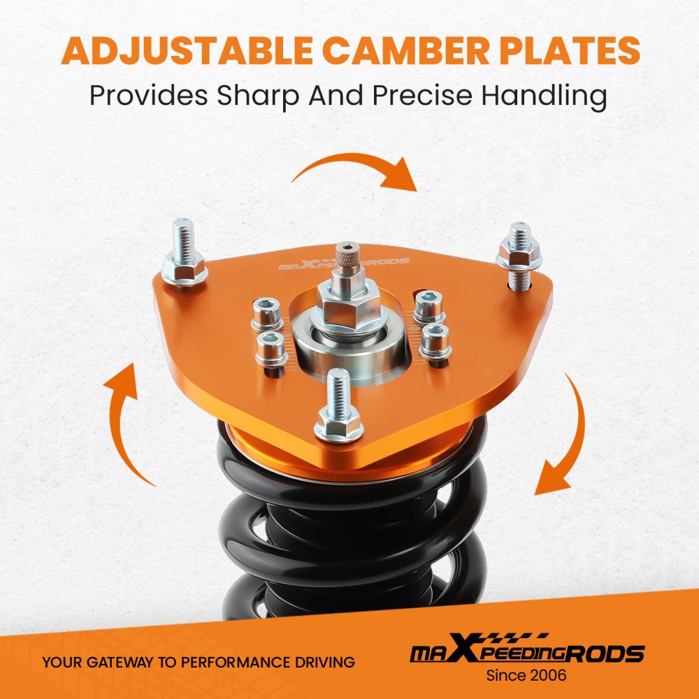 Coilover Suspension Kits Compatible for Subaru Legacy 2000-2004 BE sedan only 24 Ways Adj Damper Shock Struts lowering kit