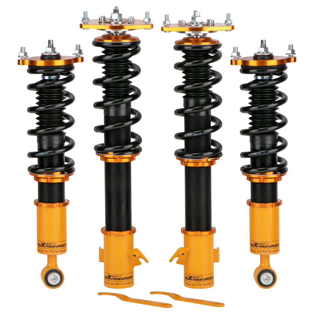 2000 - 2004 compatible for Subaru Outback Complete Struts Shocks Coil Spring Coilovers  Lowering Kit