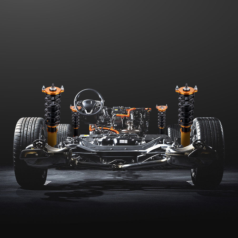 2000 - 2004 compatible for Subaru Outback Complete Struts Shocks Coil Spring Coilovers  Lowering Kit