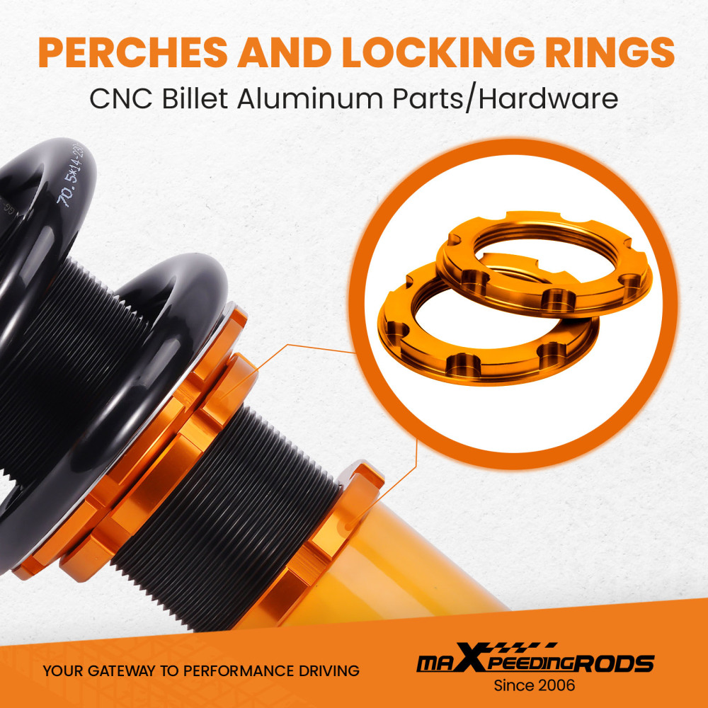 Compatible for Toyota Supra JZA70 MA70 GA70 86-93 24 Ways Damper Adjustable Coilover Shock Struts Lowering Kit