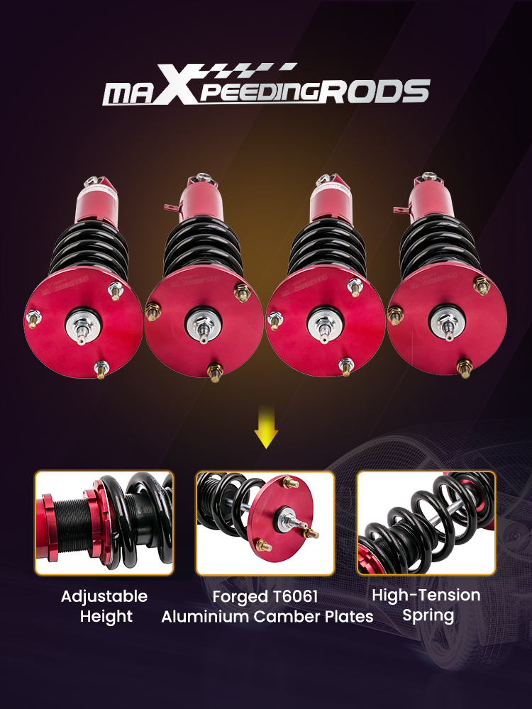 For MK3 87-93 compatible for Supra 24 Way Adj. Damper and Height Shocks Absorber Tuning Coilovers 