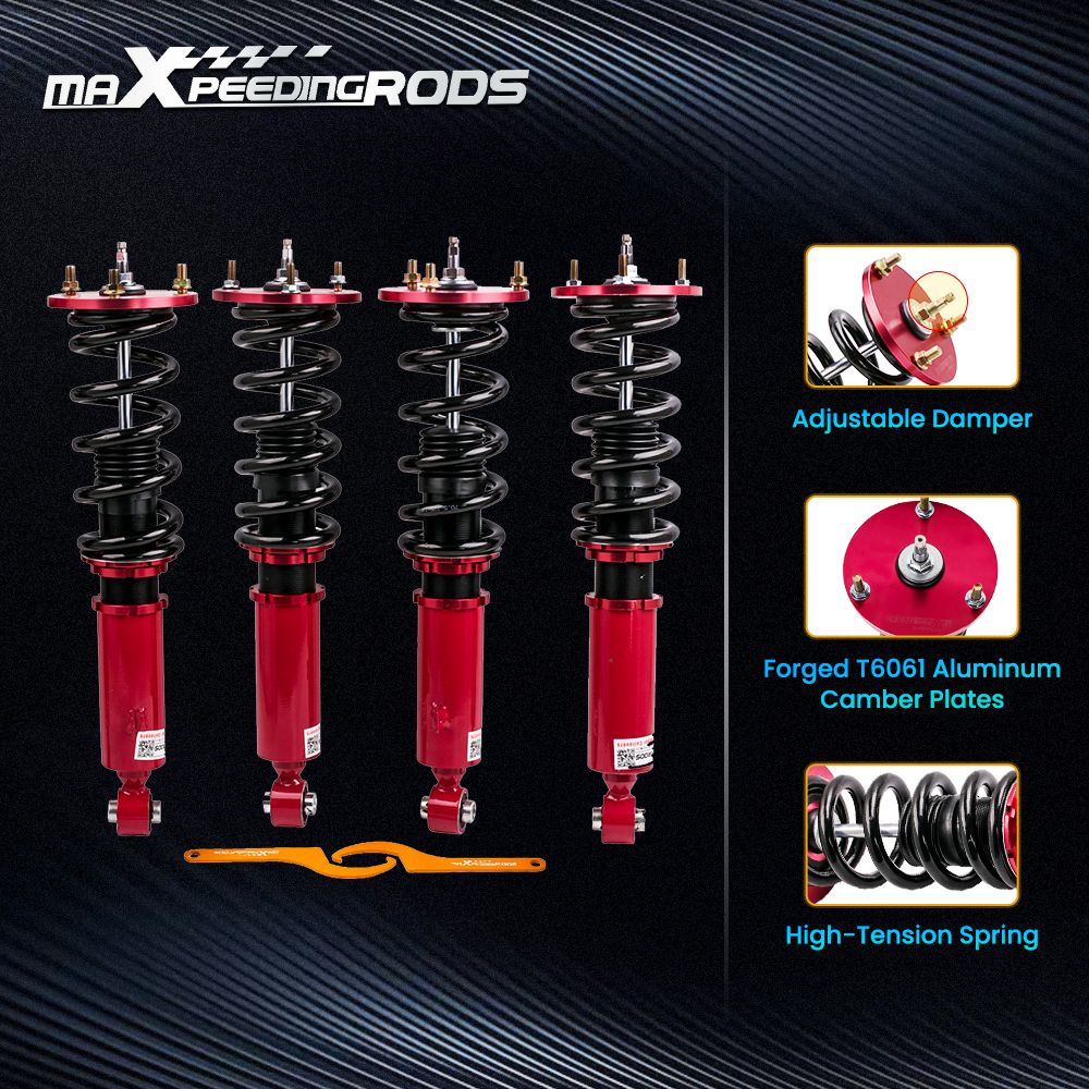 For MK3 87-93 compatible for Supra 24 Way Adj. Damper and Height Shocks Absorber Tuning Coilovers 