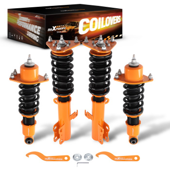 Coilover Adjustable Damper Struts Suspension Springs compatible for Scion tC 2005-2010 4Pcs