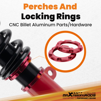 Full Coilover Suspension Kit compatible for Scion tC 2005-2010 Damper Adjustable